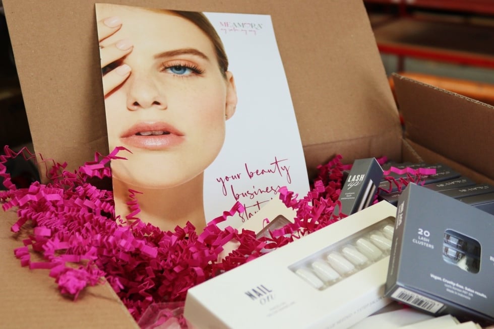 MeAmora product packaging