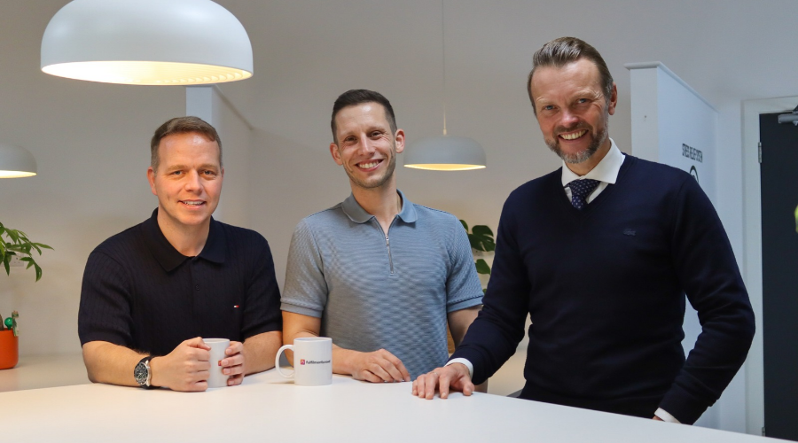 fulfilmentcrowd's Paul Taylor (MD), Jonathan Davies (CFO) and Lee Thompson (CEO)