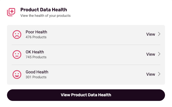 Product Data Health