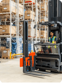 warehouse fulfilment forklift