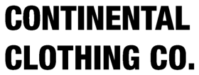 continental clothing co logo