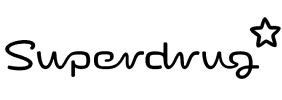 SUPERDRUG LOGO BLACK
